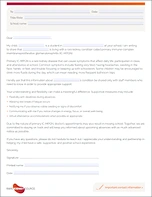 Primary IC-MPGN school letter